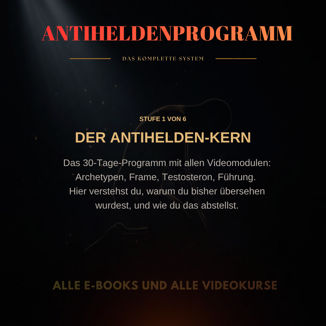 Antihelden Programm - Das Komplettsystem